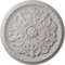 Ekena Millwork Washington Ceiling Medallion (Fits Canopies up to 2 7/8"), 17 1/8"OD x 1 1/2"P, Ultra Pure White CM17WAUWF - alternate 1